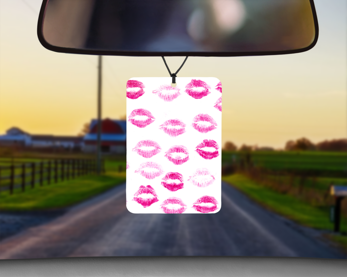 Personalized Unscented Car Air Freshener