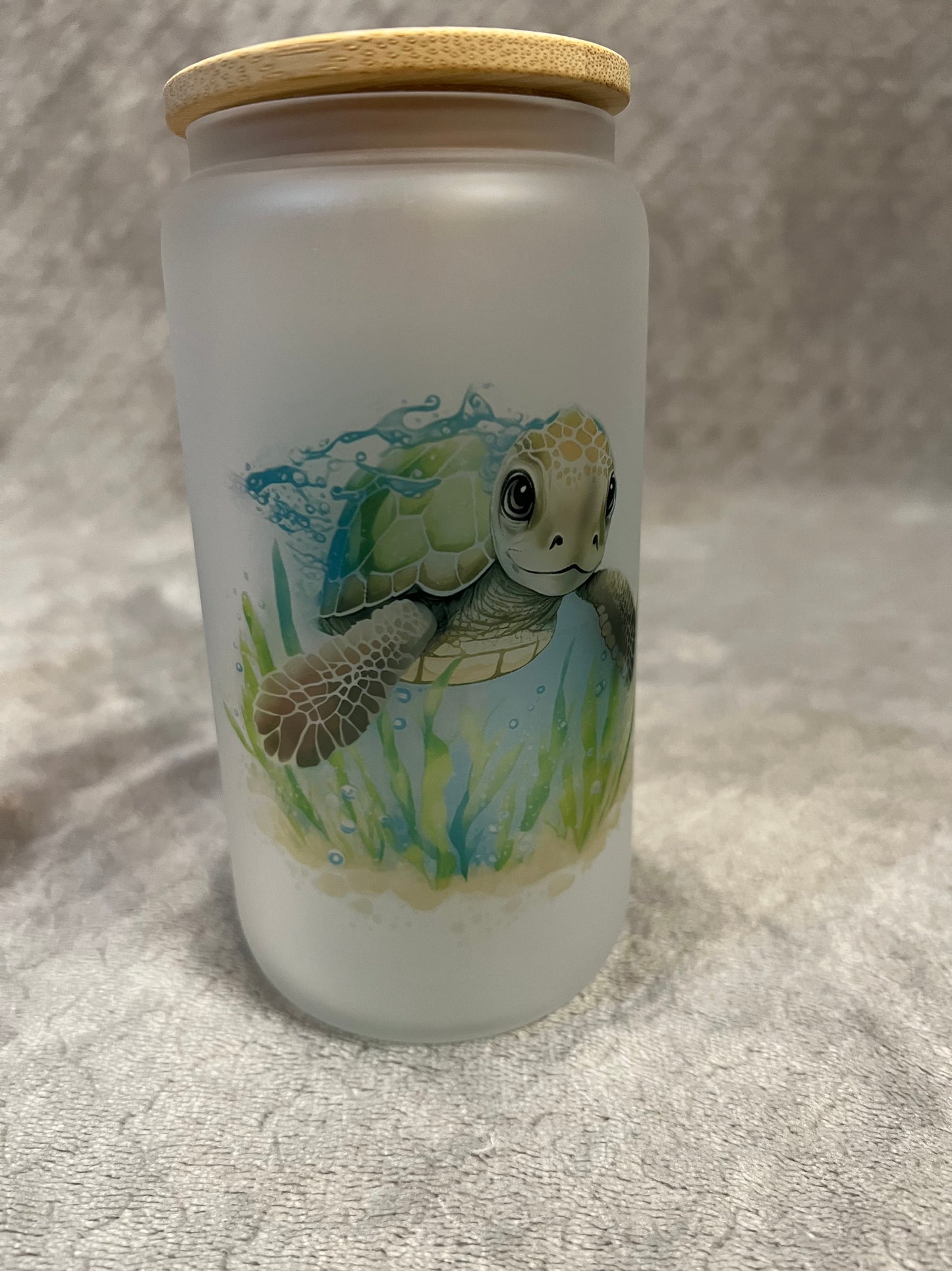 Sea Turtle in Seaweed