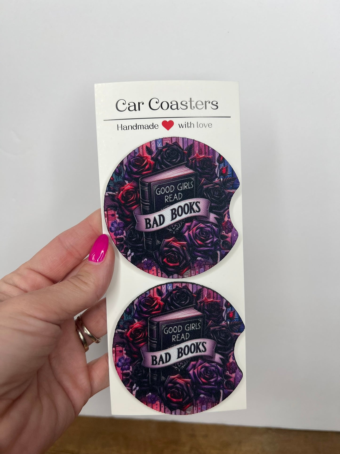 Sassy & Sinful Car Coasters