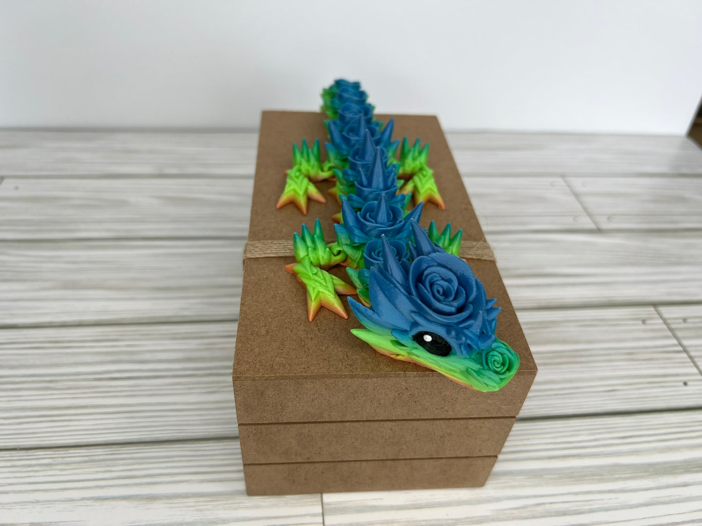 Azure Oasis Rose Dragon (Medium)