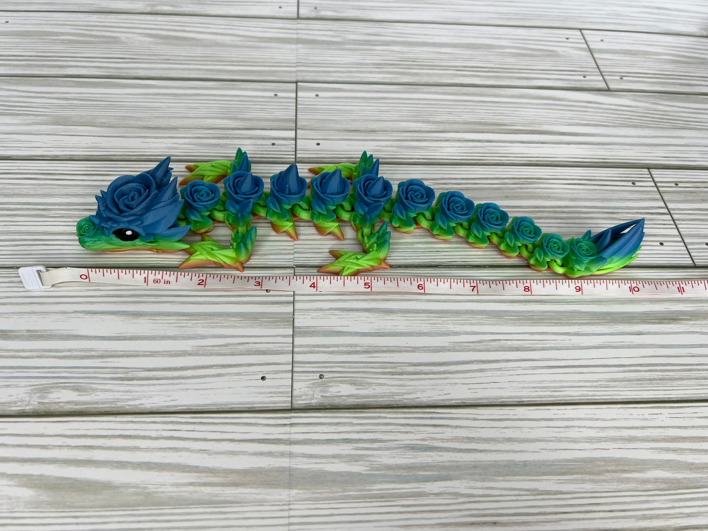 Azure Oasis Rose Dragon (Medium)