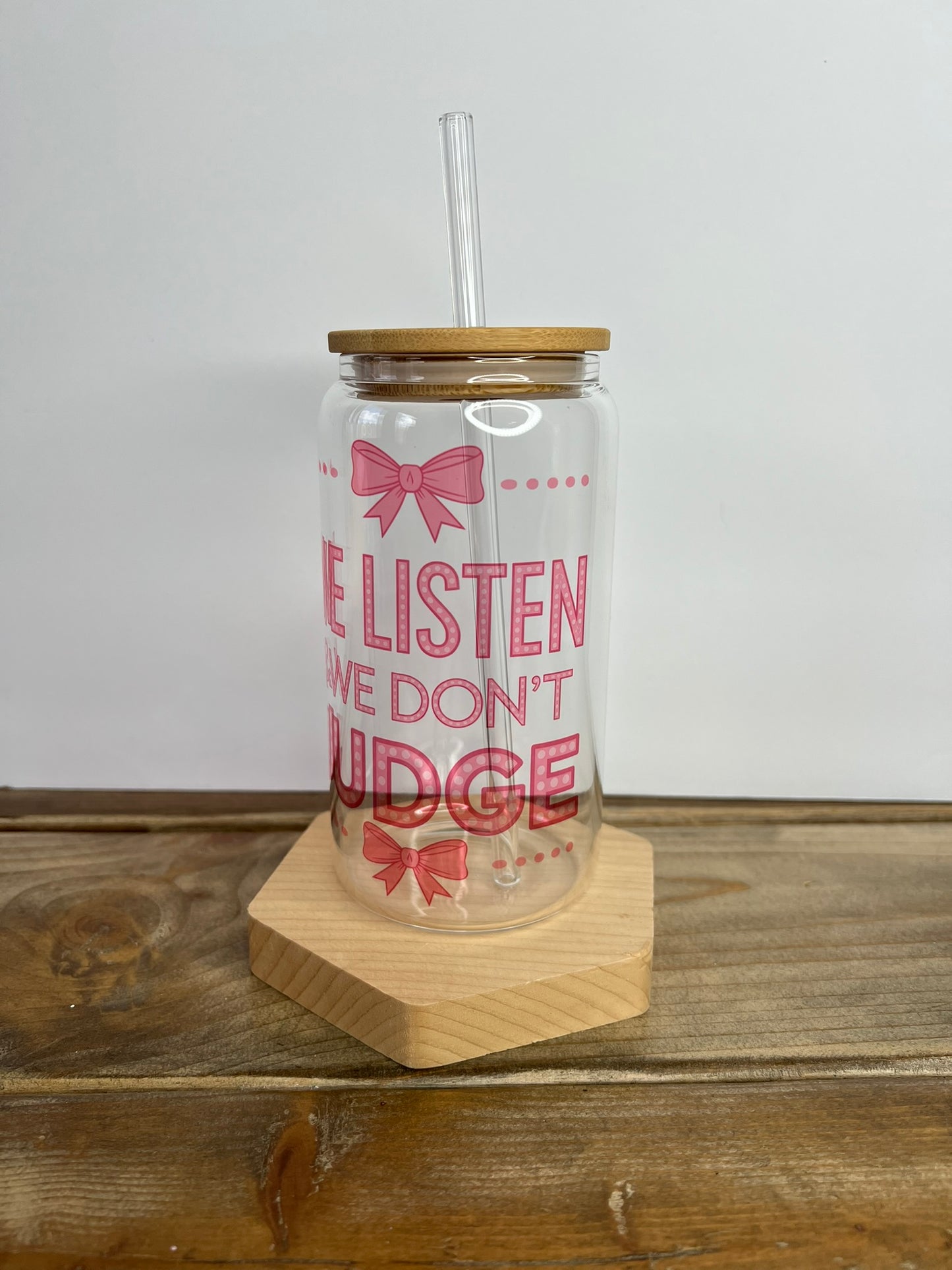 We Listen & Don't Judge
