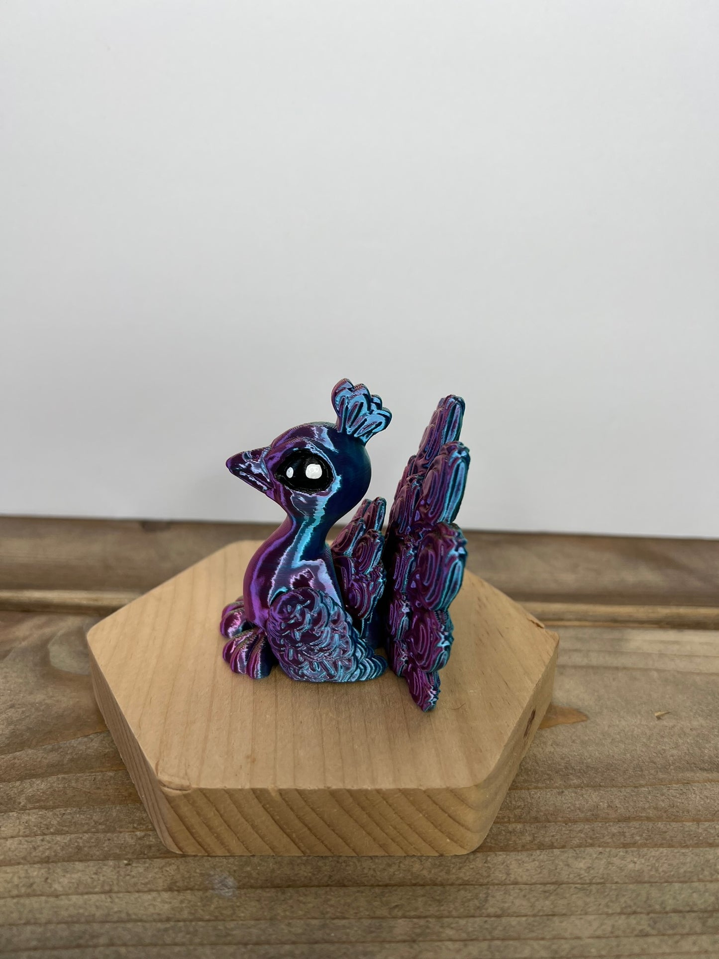 Fancy Feathered Peacock