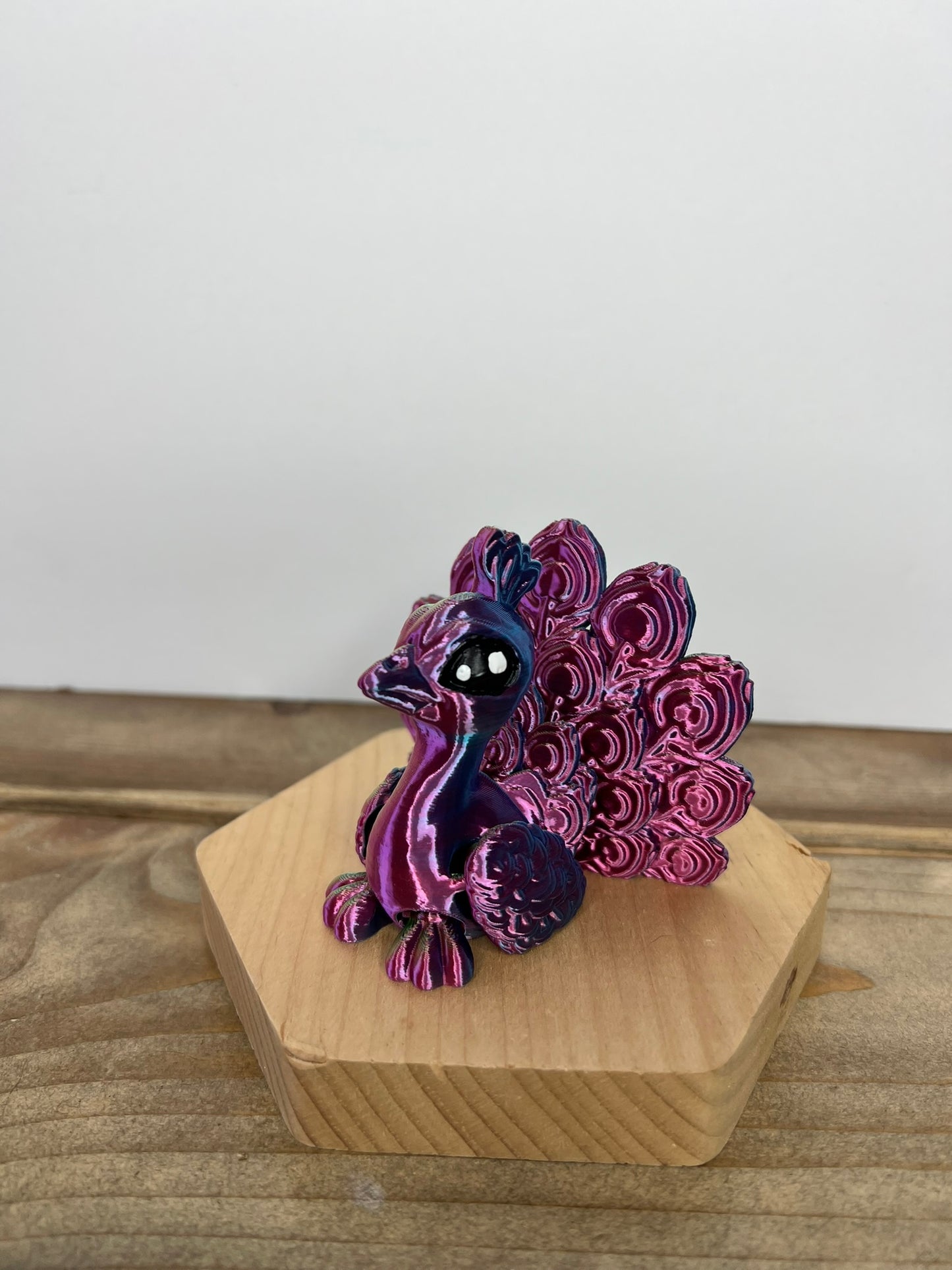 Fancy Feathered Peacock