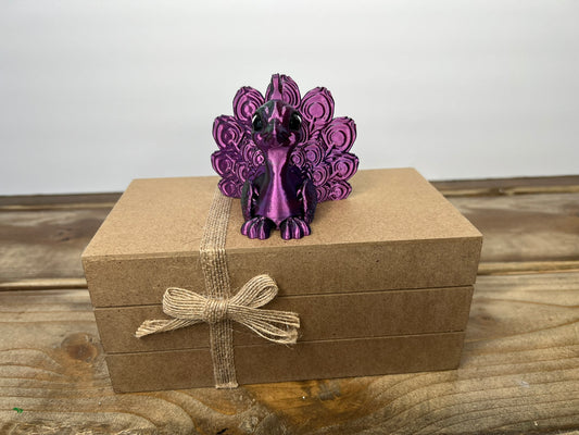 Fancy Feathered Peacock