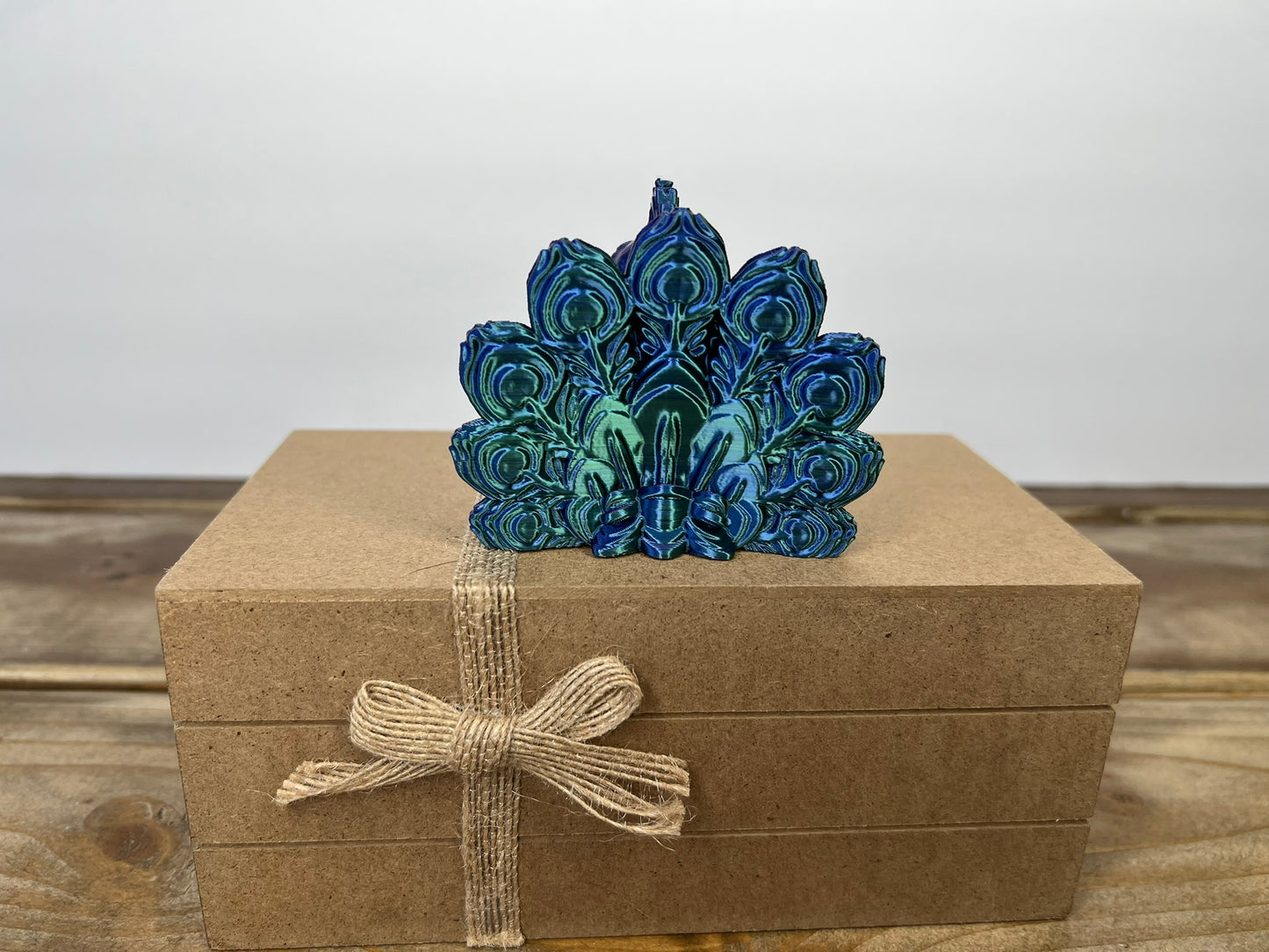 Fancy Feathered Peacock