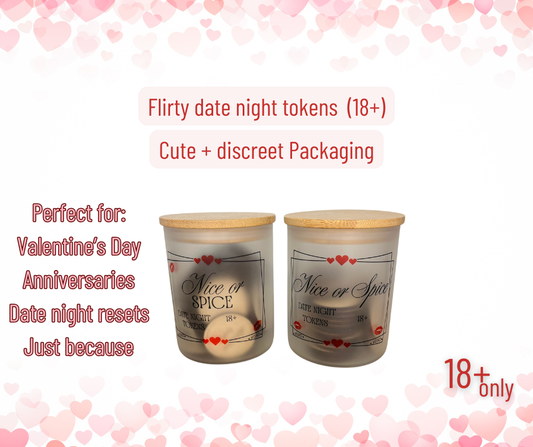 Nice or Spice Date Night Tokens 18+