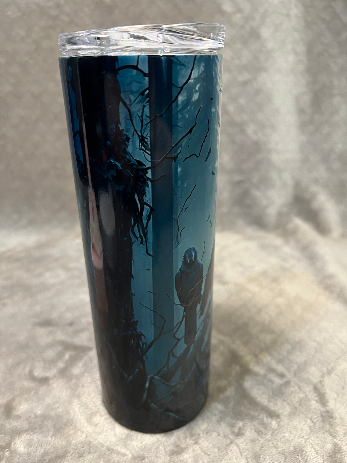 Raven in a Forest