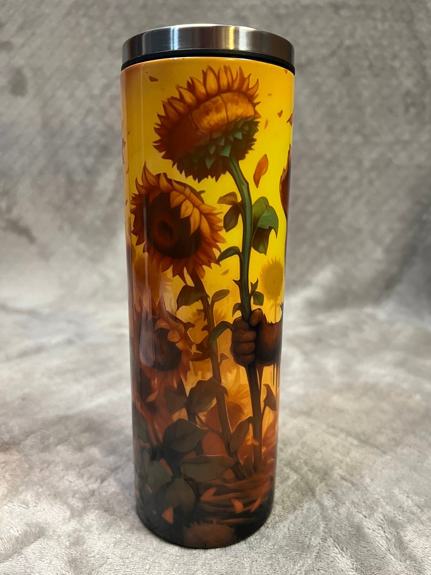 Undead Bear in Sunflower Patch