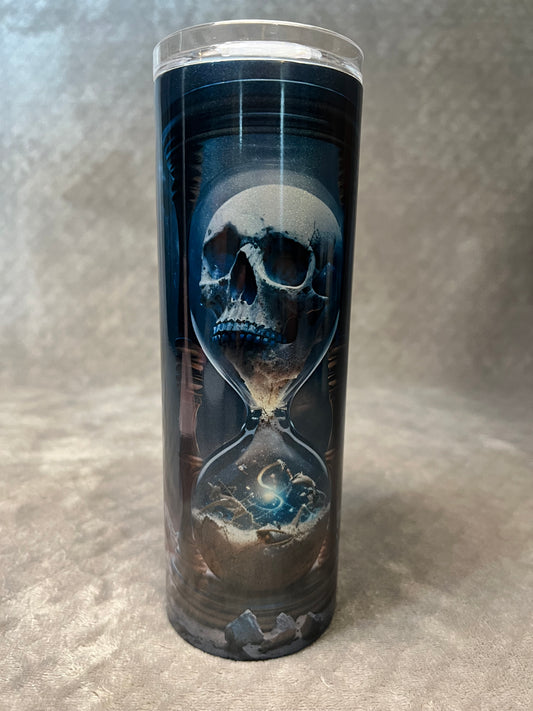 Magical Skull Hour Glass