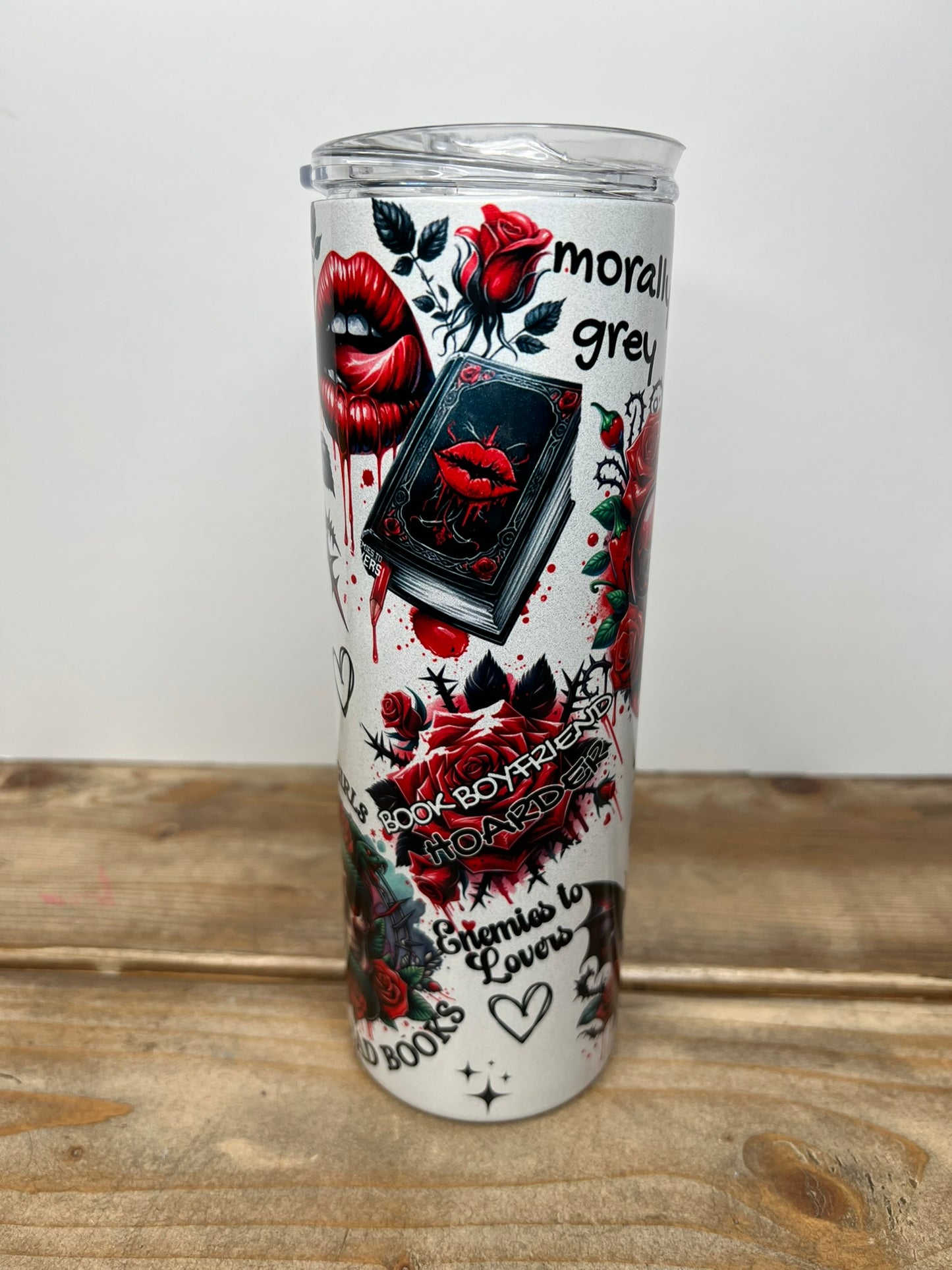 Bookish, Spicy, & Unapologetic- Metal Tumbler Edition
