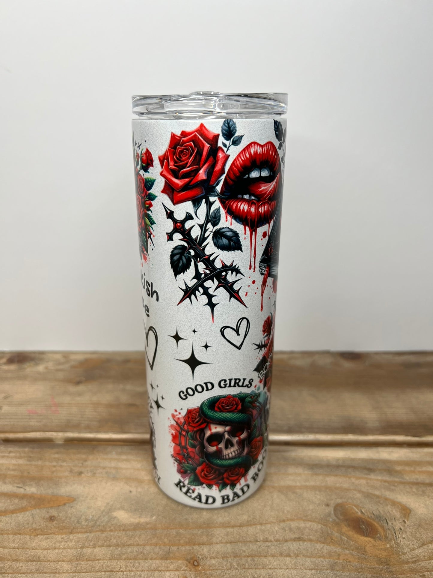 Bookish, Spicy, & Unapologetic- Metal Tumbler Edition
