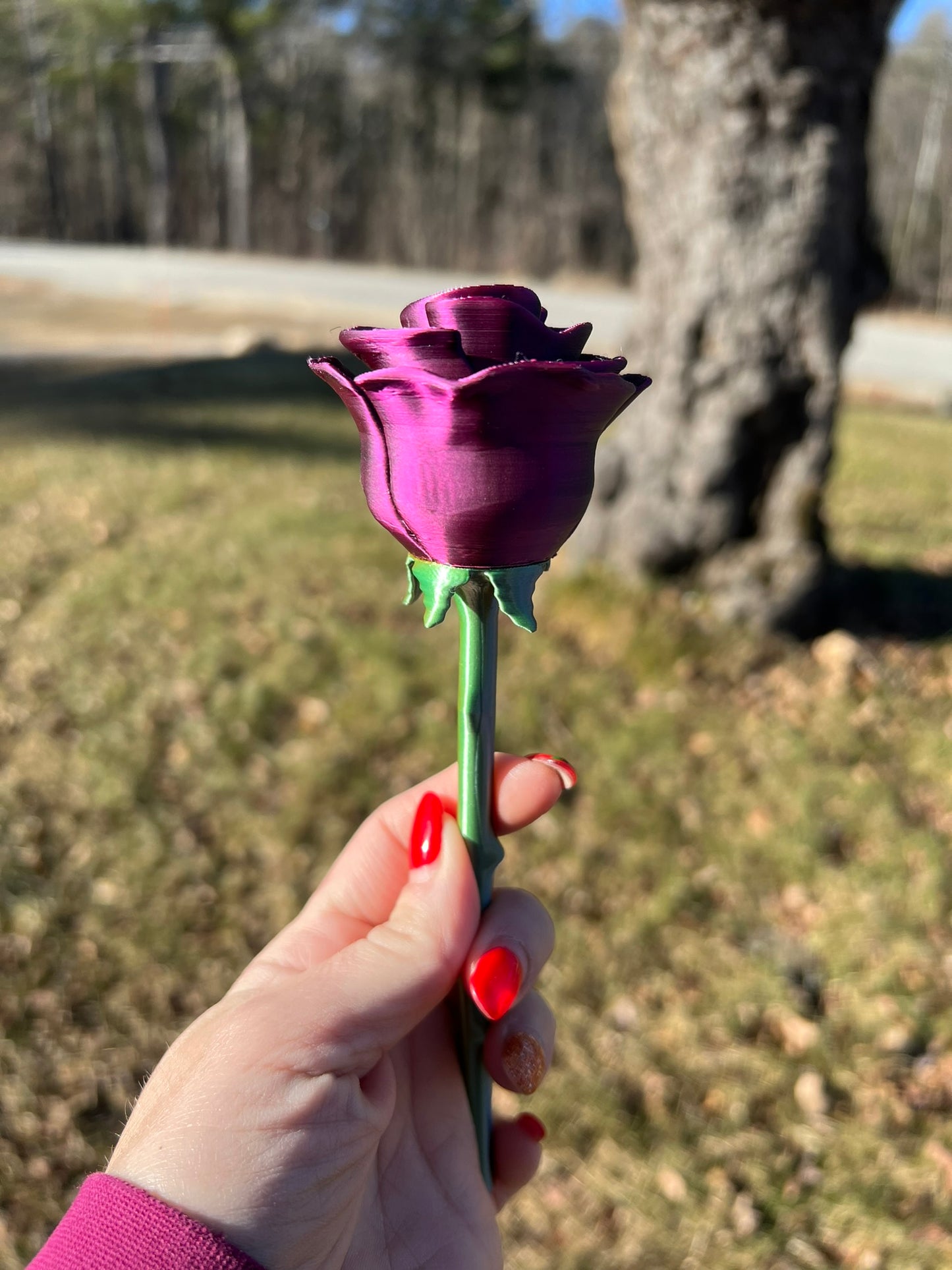 3D Printed Forever Rose