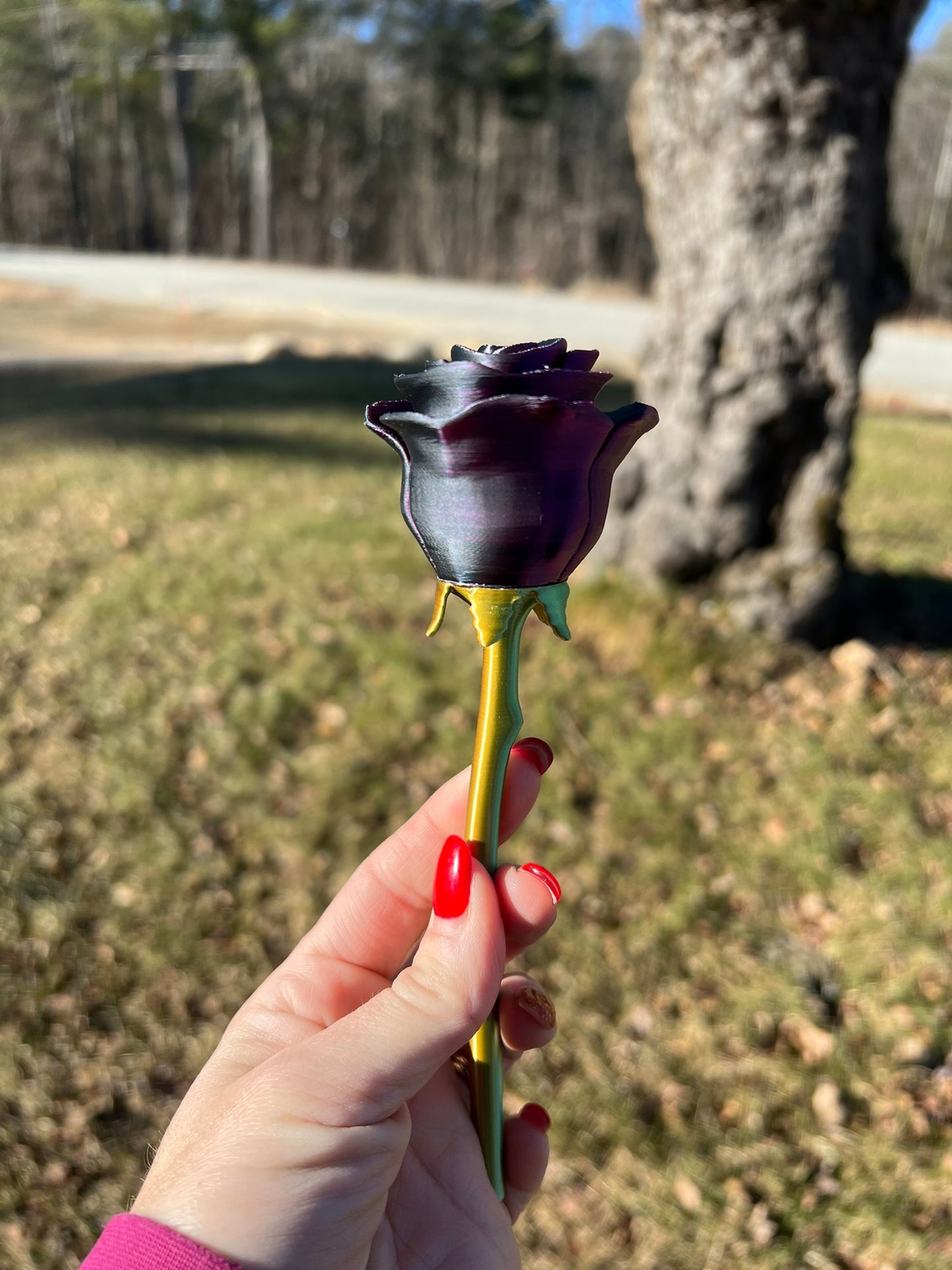 3D Printed Forever Rose