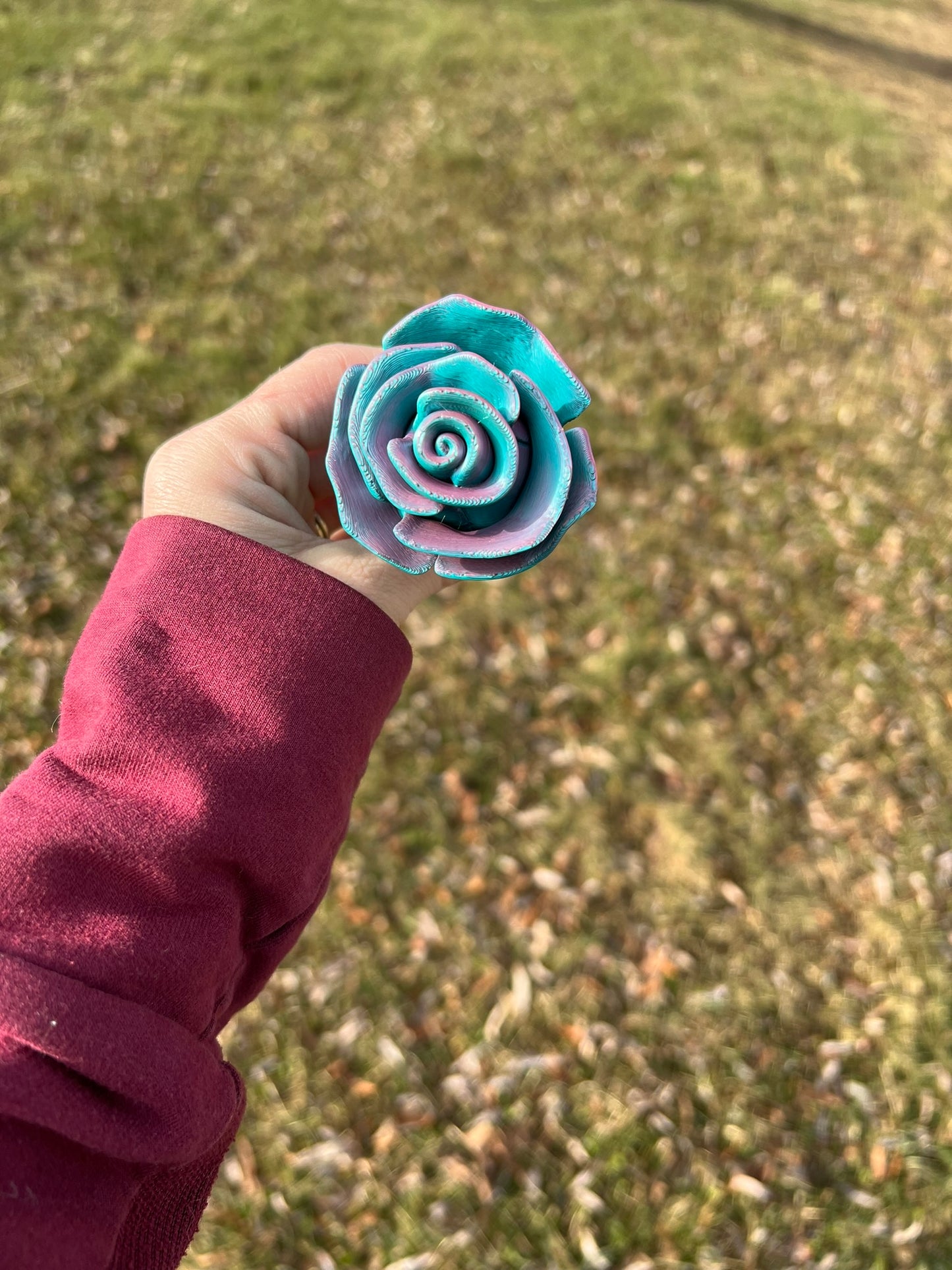 3D Printed Forever Rose