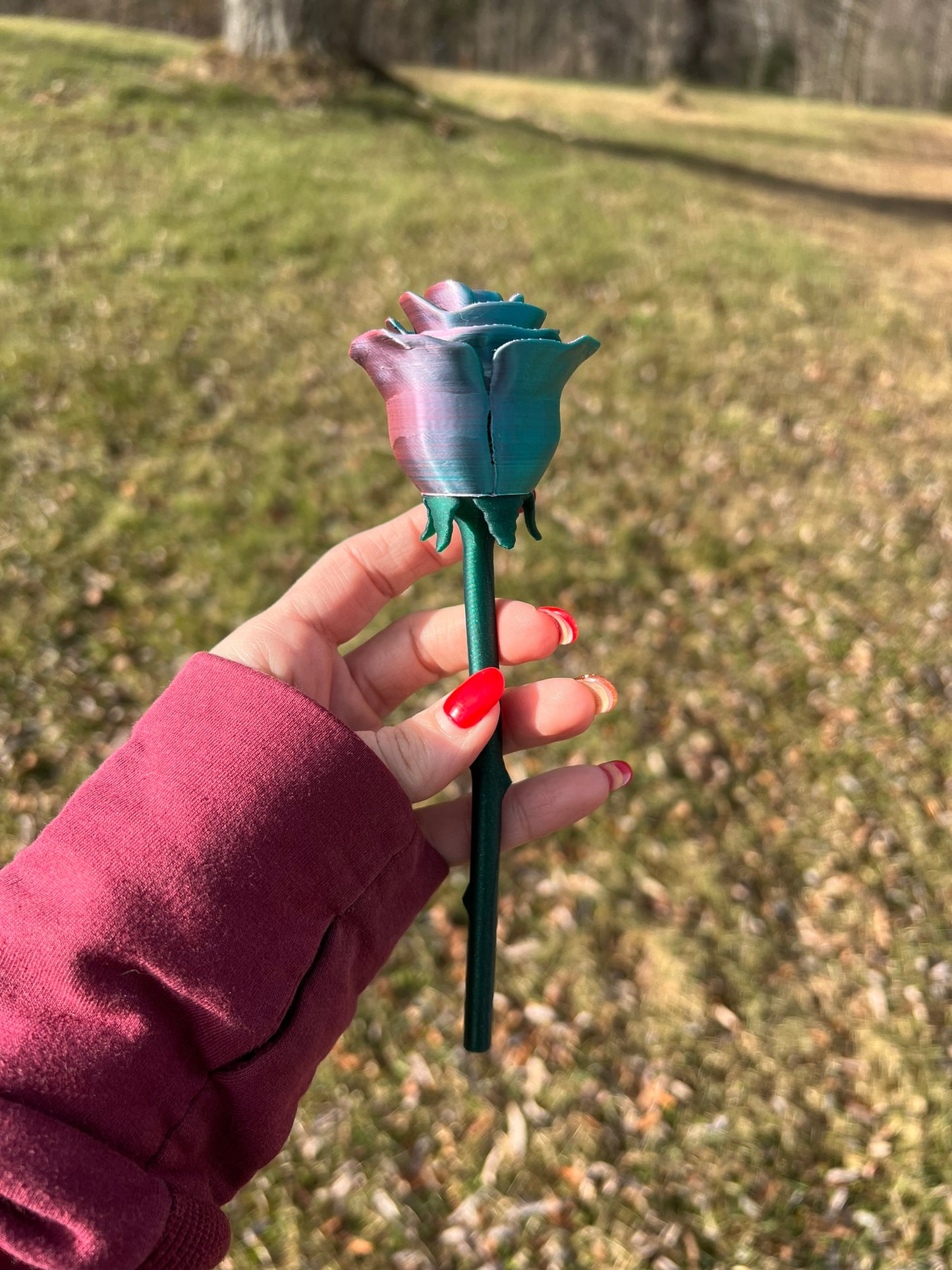 3D Printed Forever Rose