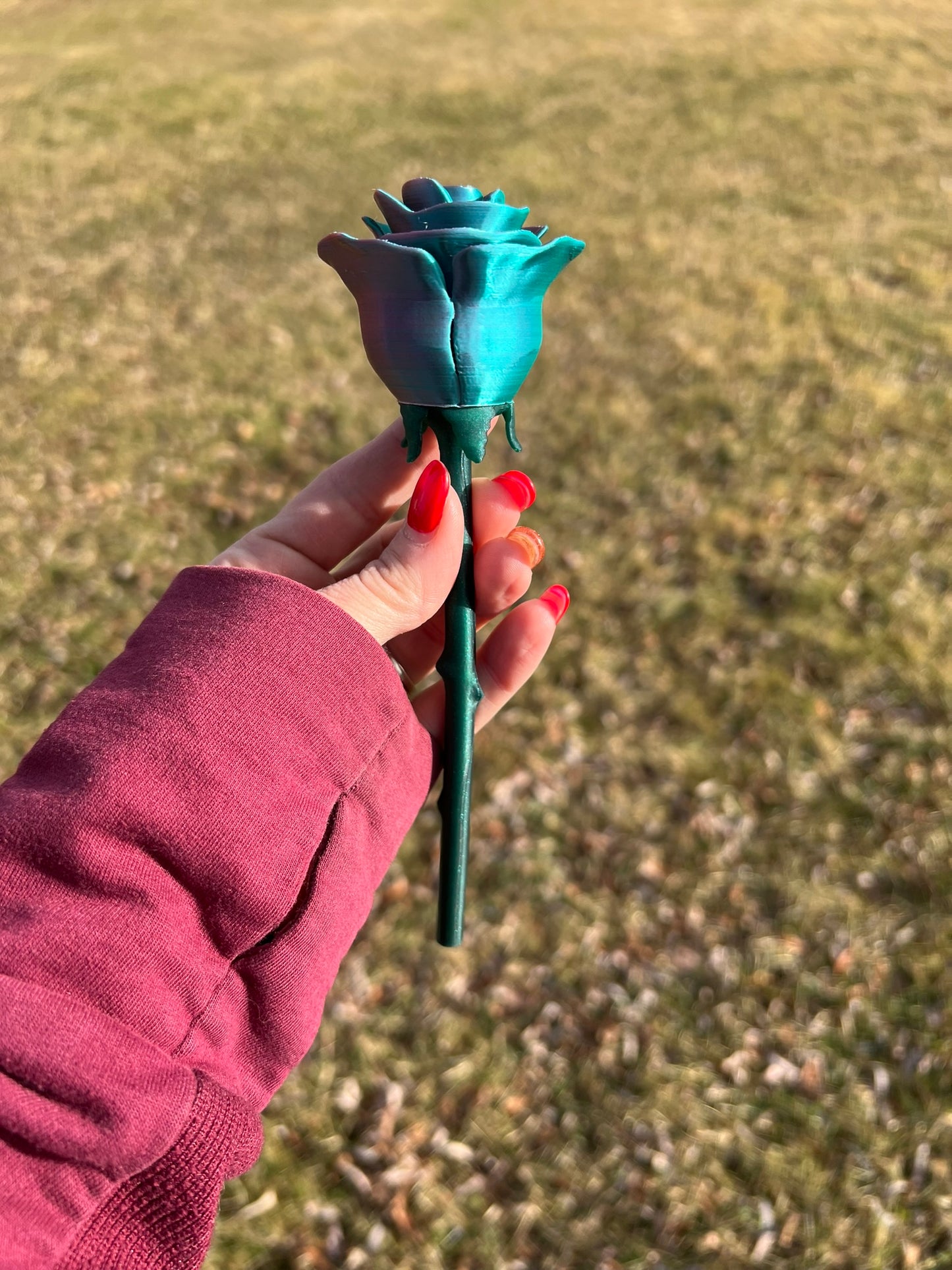 3D Printed Forever Rose