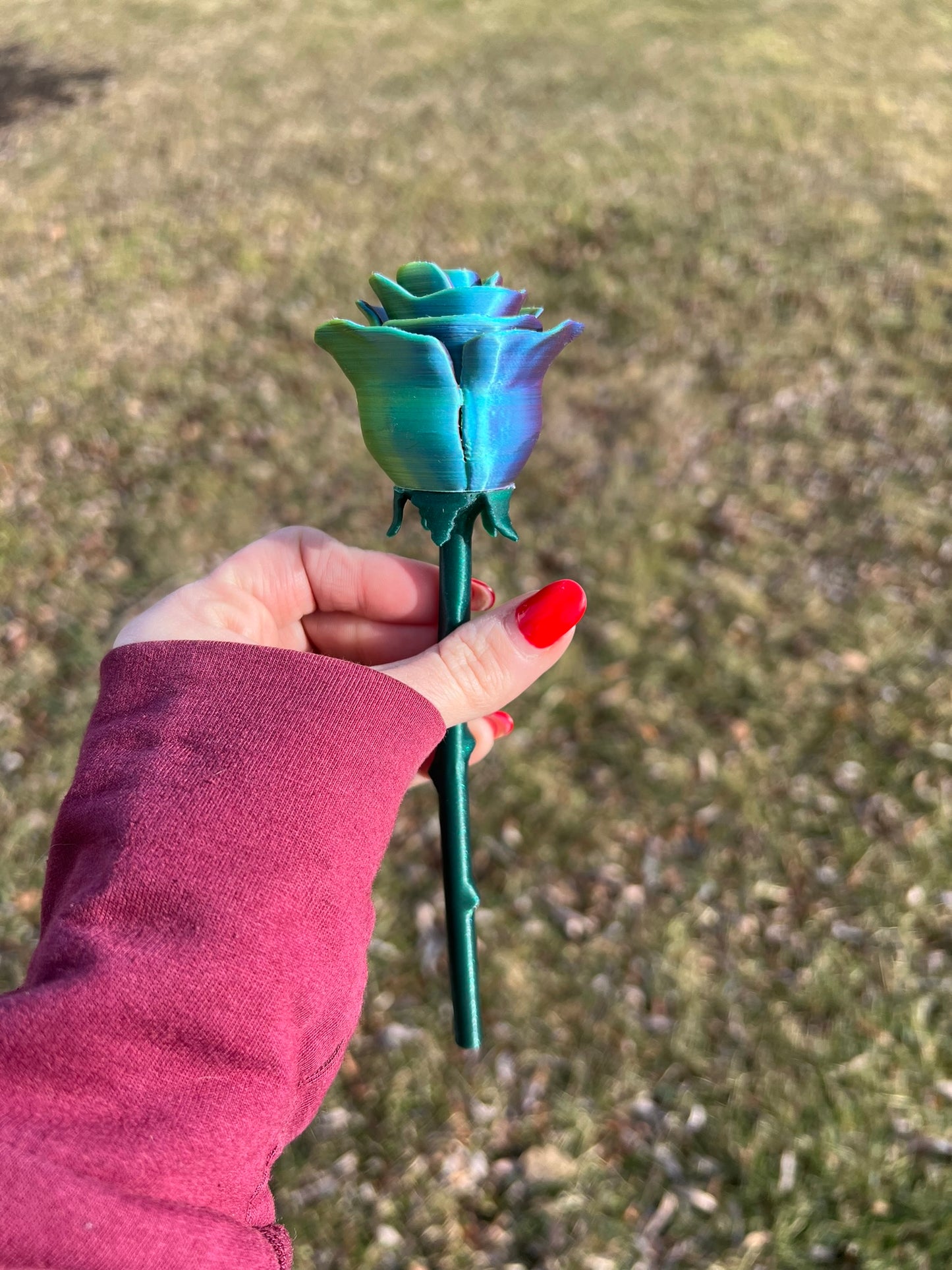 3D Printed Forever Rose