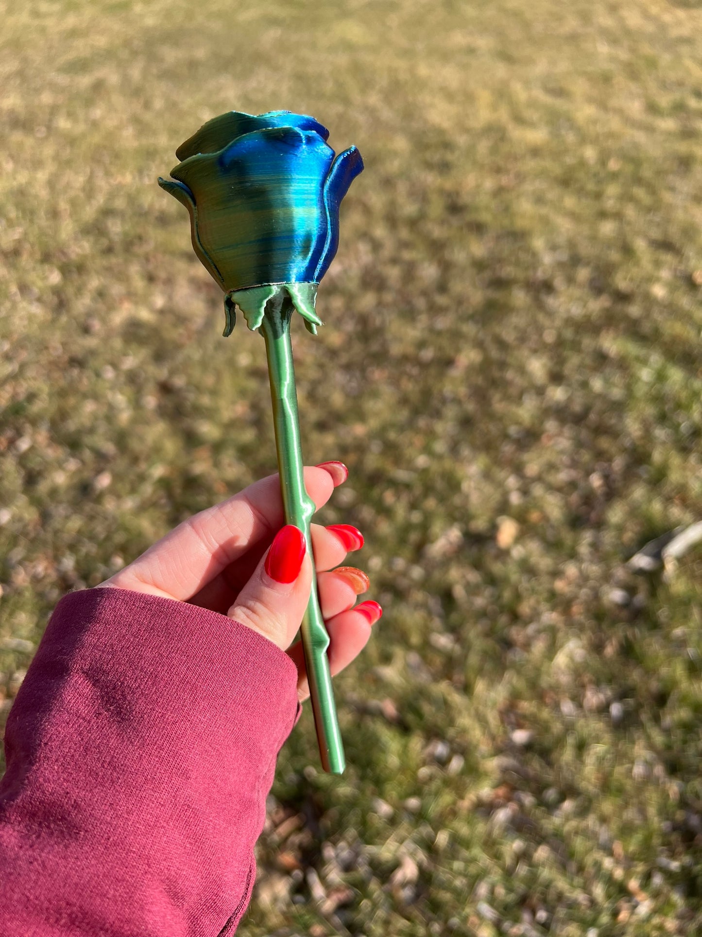 3D Printed Forever Rose