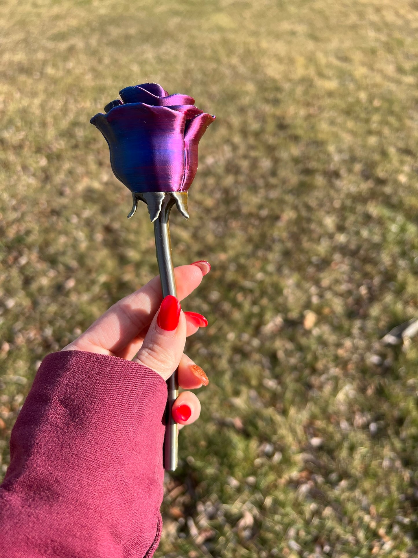 3D Printed Forever Rose