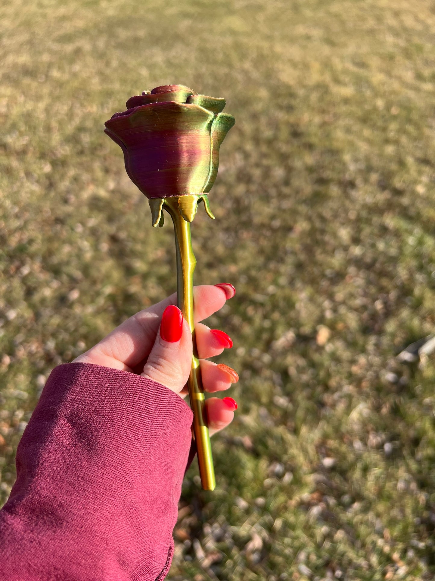 3D Printed Forever Rose