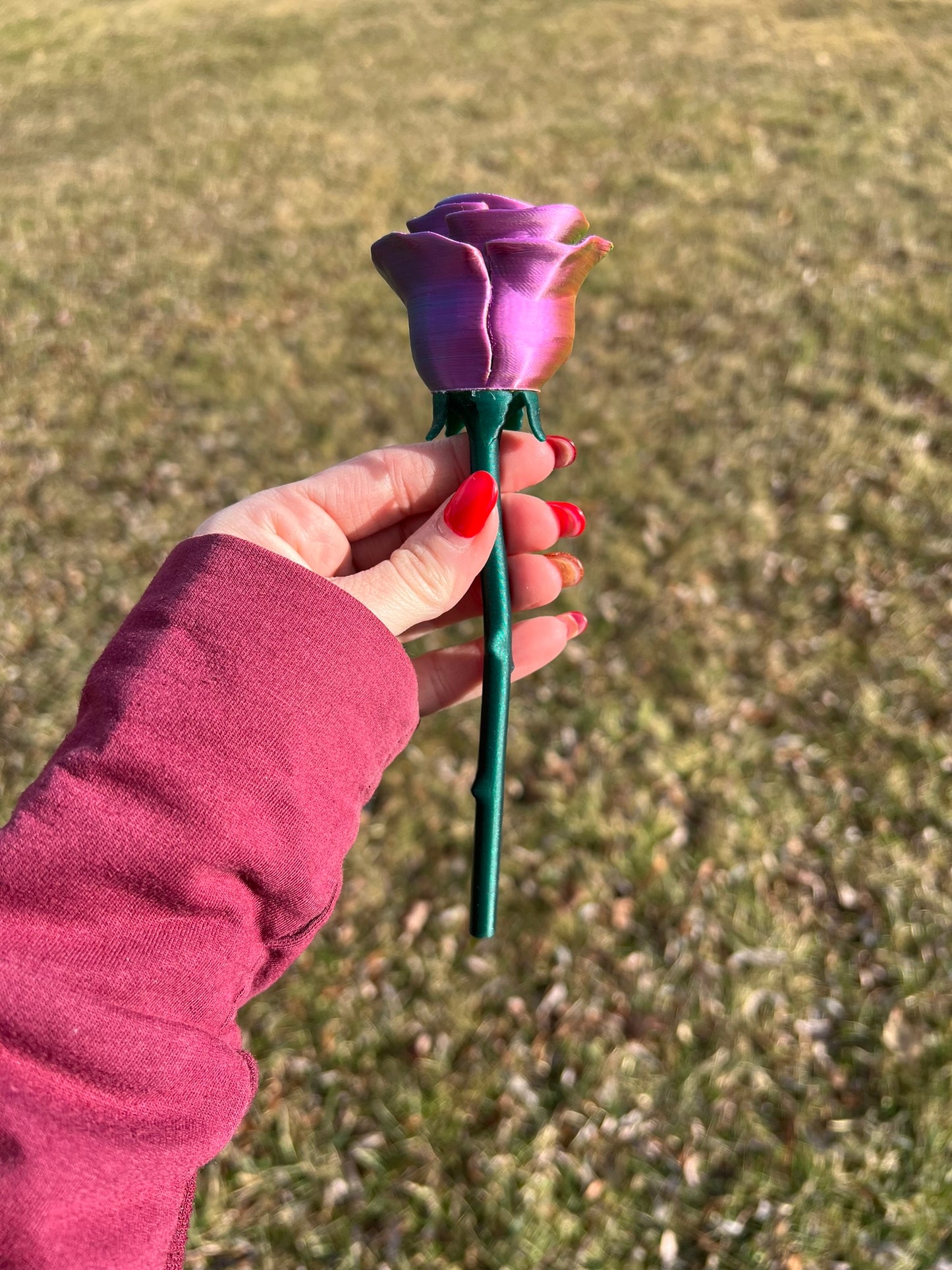 3D Printed Forever Rose