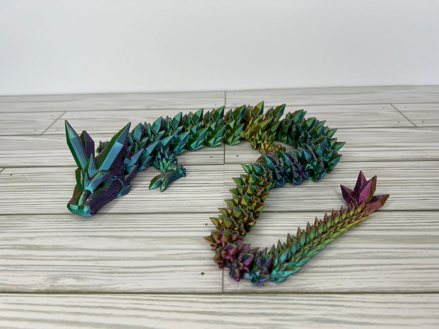 Northern Lights Crystal Dragon (Large)