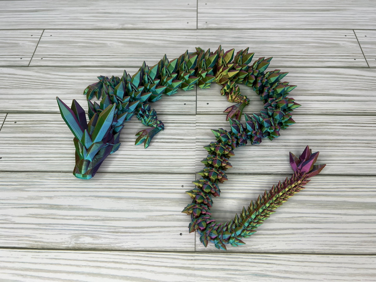 Northern Lights Crystal Dragon (Large)