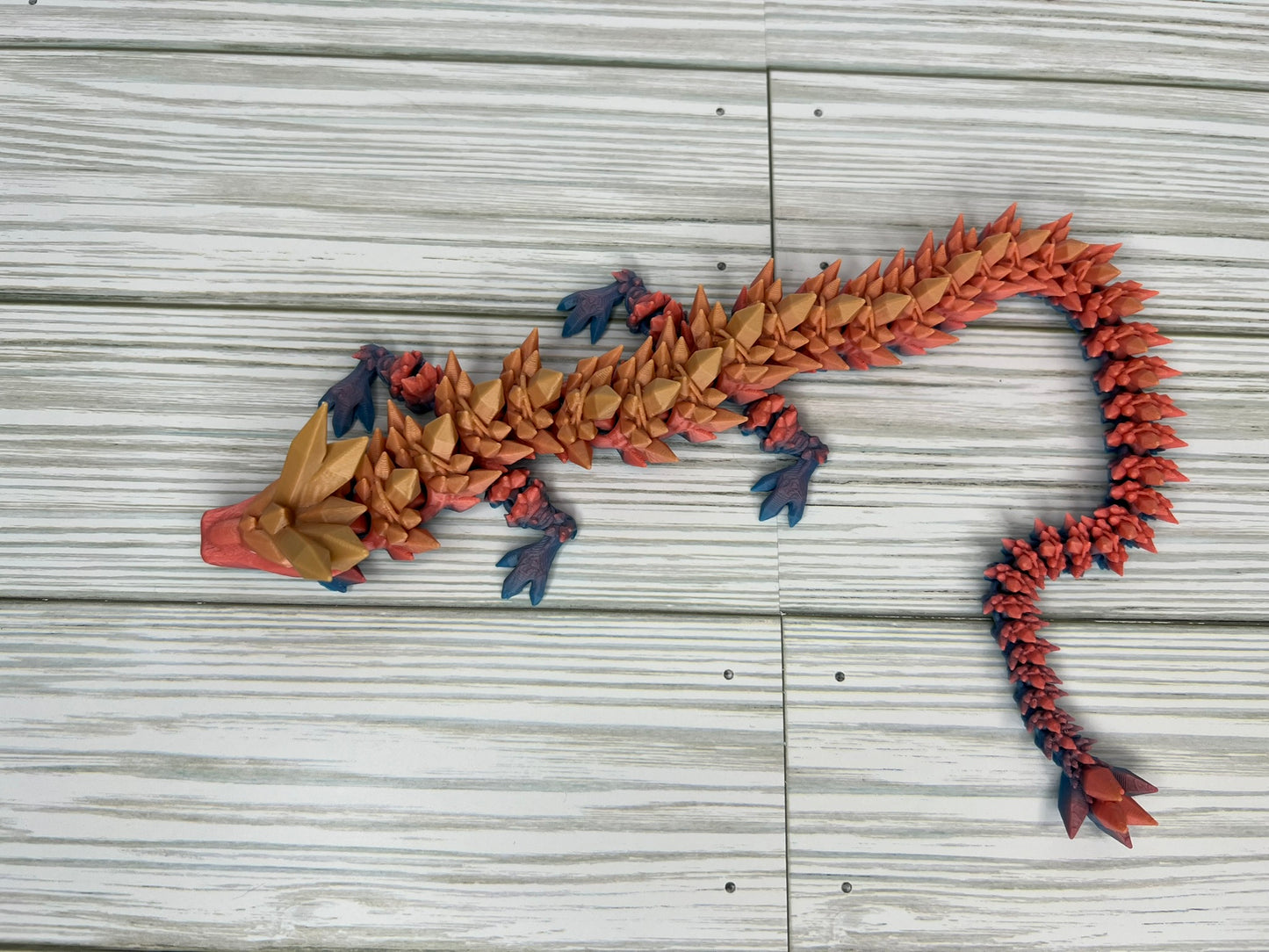 Sunset Sorbet Crystal Dragon (Medium)