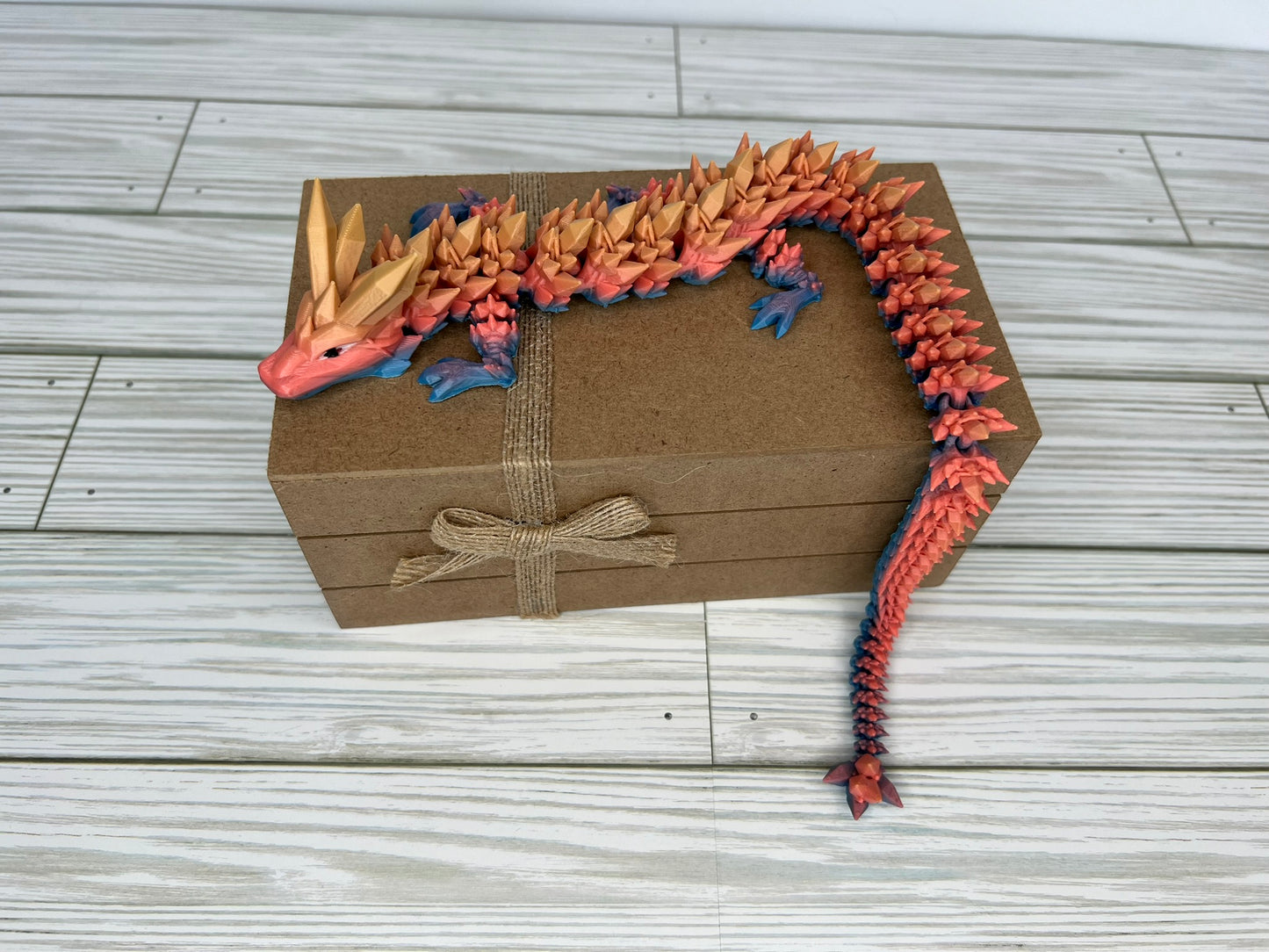 Sunset Sorbet Crystal Dragon (Medium)
