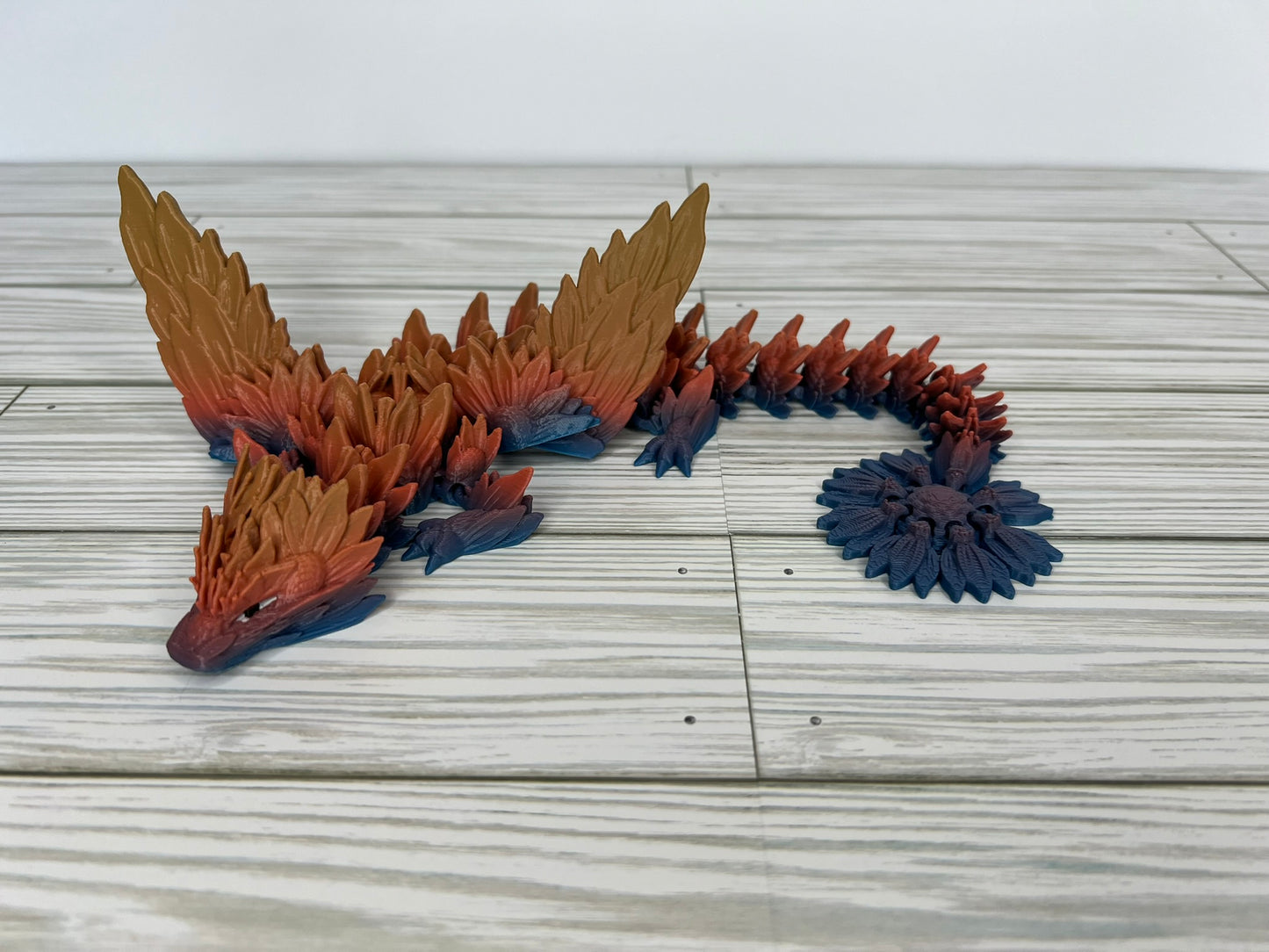 Sunset Sorbet Sunflower Dragon (Medium)