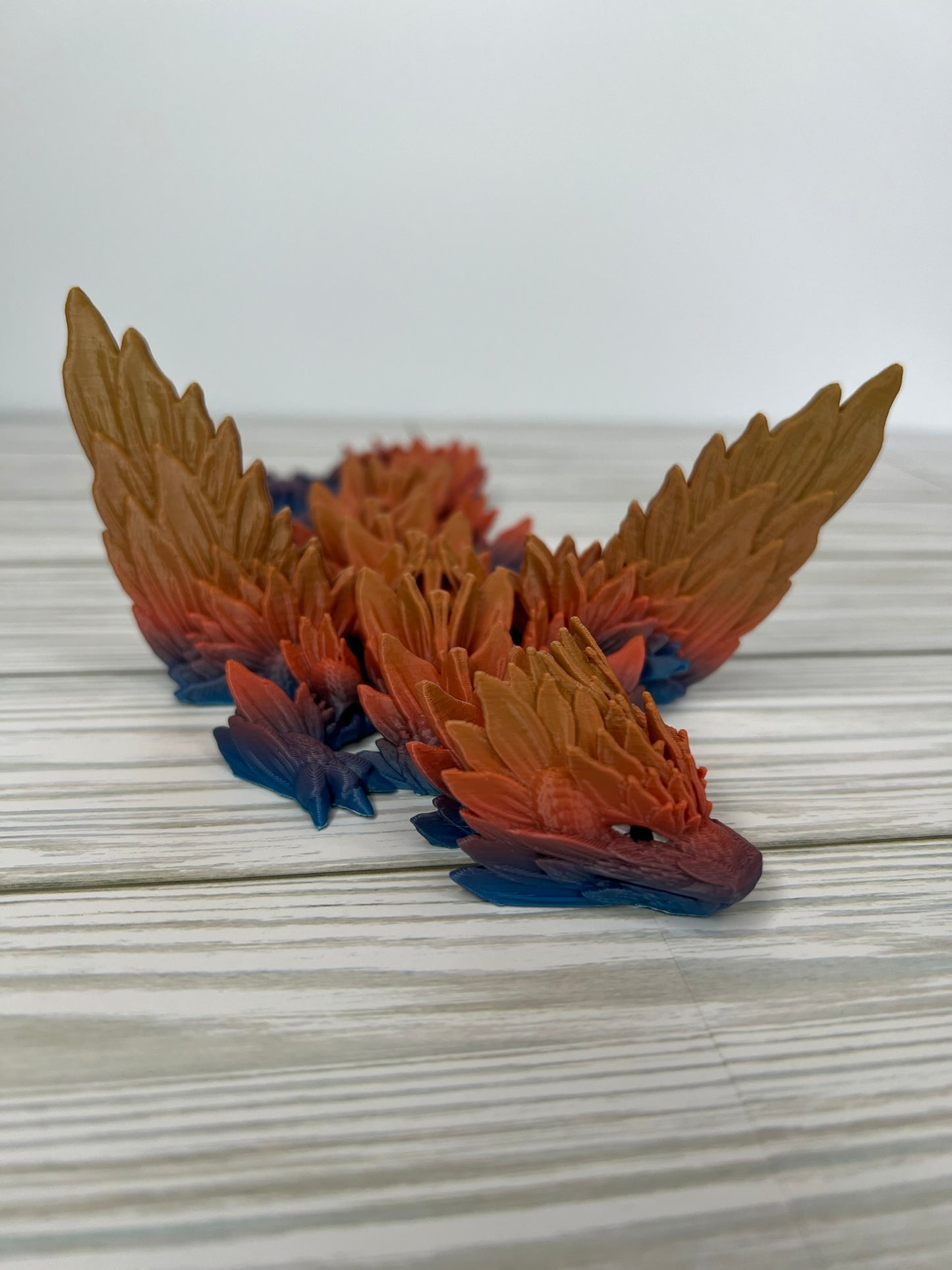 Sunset Sorbet Sunflower Dragon (Medium)