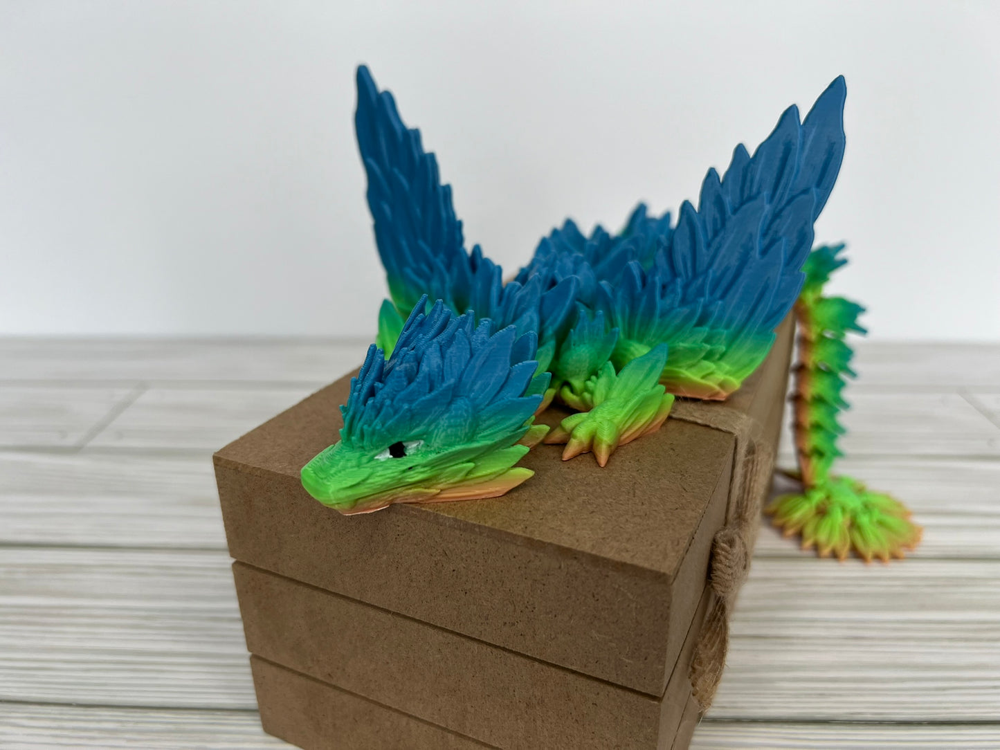 Azure Oasis Sunflower Dragon (Medium)