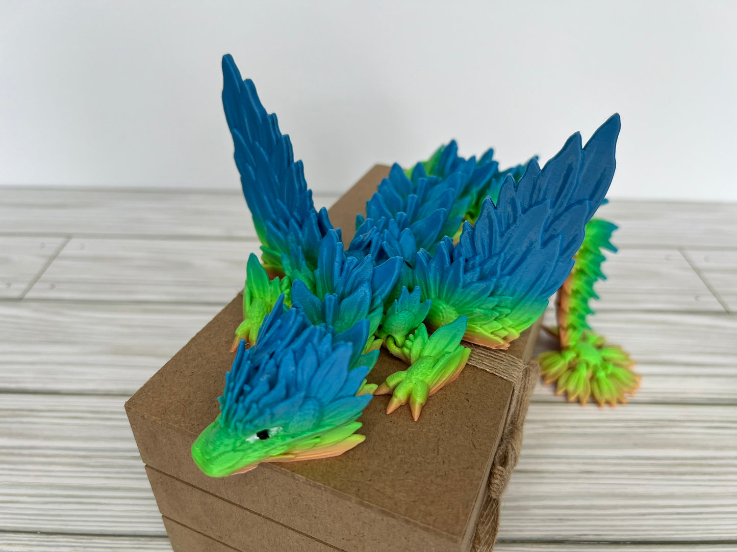 Azure Oasis Sunflower Dragon (Medium)