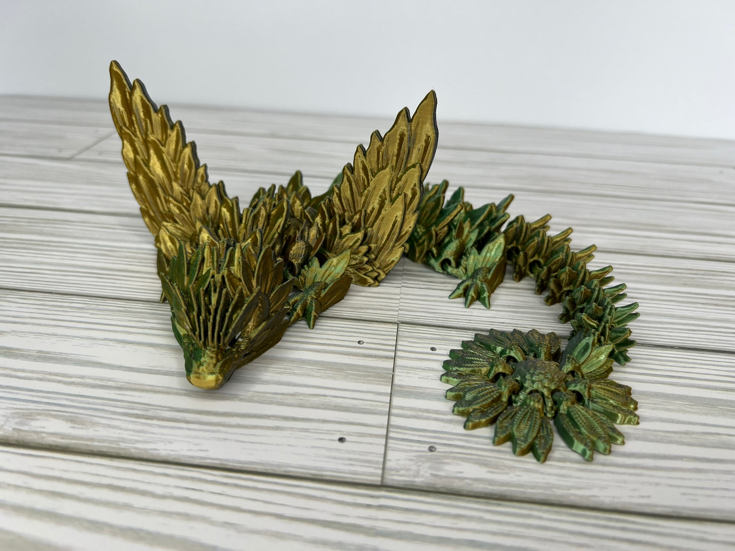 Mystic Emerald Sunflower Dragon (Medium)