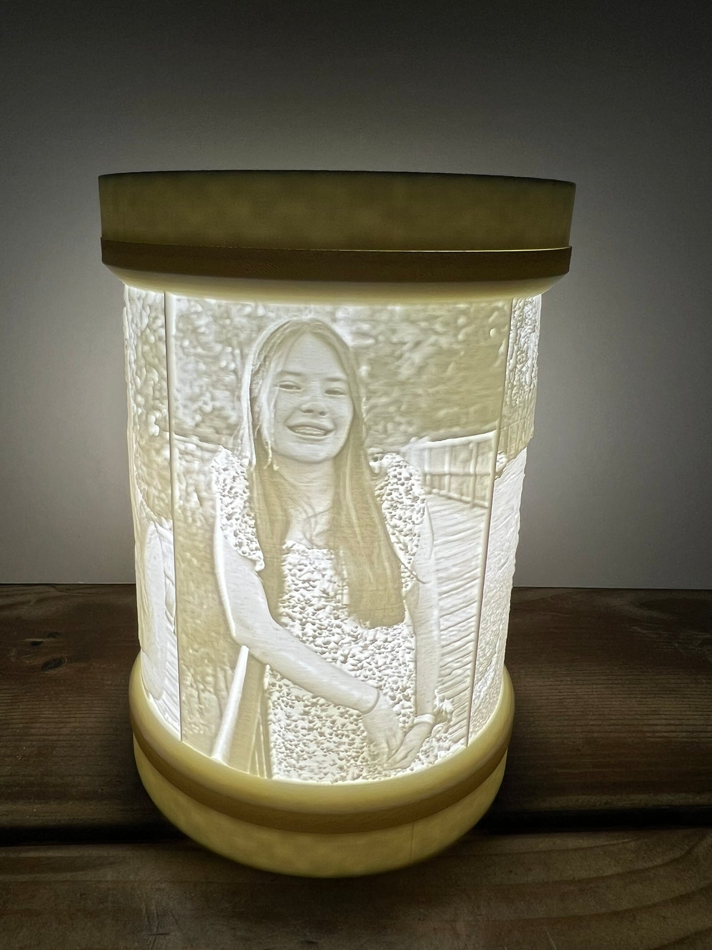 Captured in Time- Custom 3D Printed Lithograph