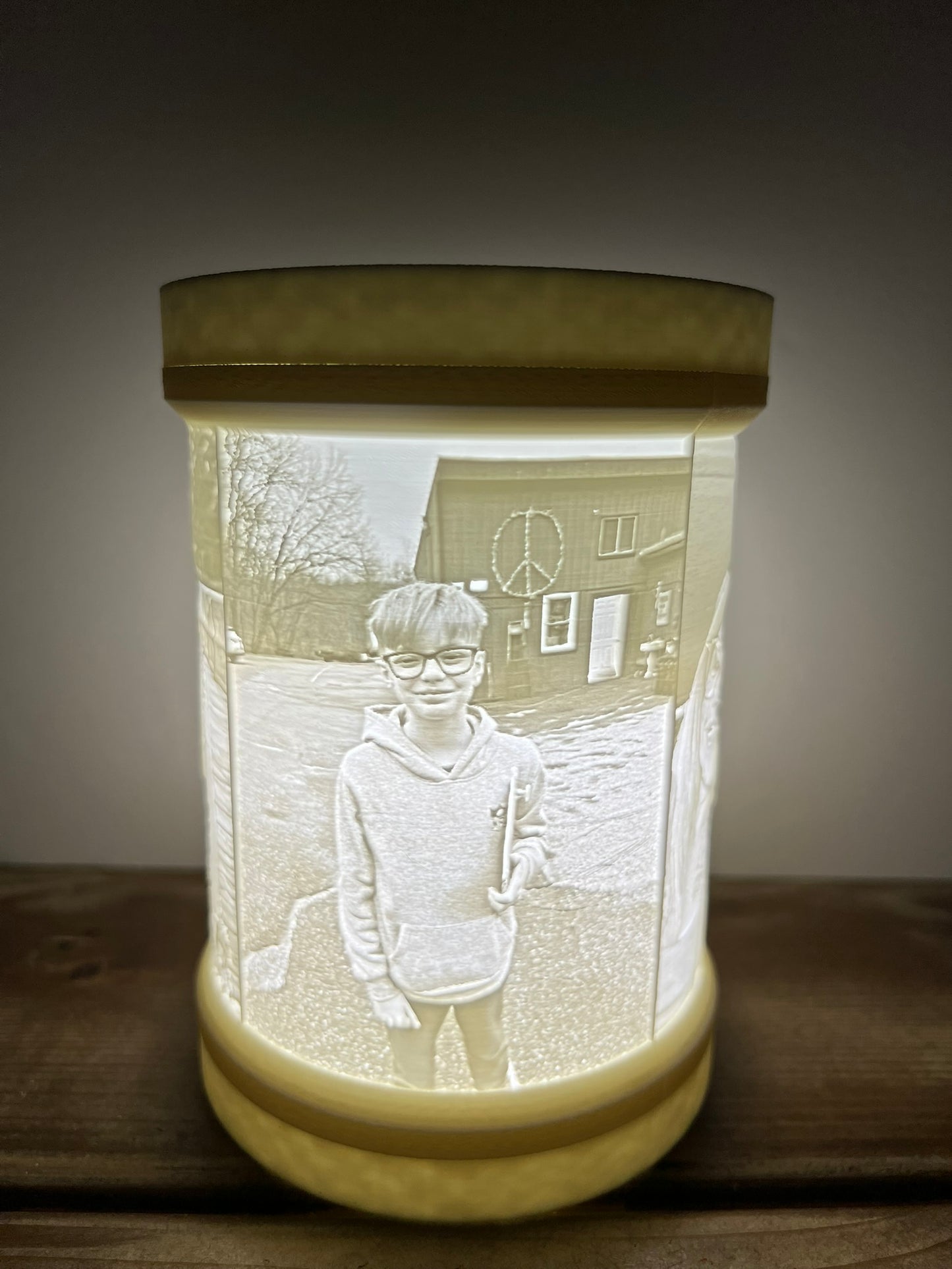 Captured in Time- Custom 3D Printed Lithograph